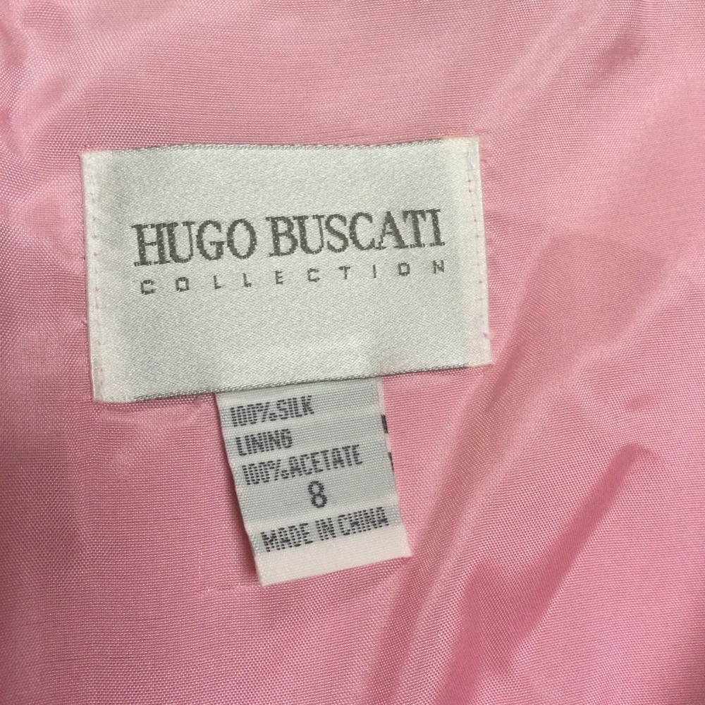 Silk Dress - Hugo Buscati. - Picture 3 of 4